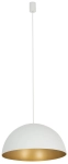 Biało złota kopułowa lampa wisząca Nowodvorski 10700 Hemisphere Super L 4xGX53 50cm x 155cm