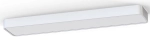 Biały prostokątny zaoblony plafon lampa sufitowa Nowodvorski 7542 Soft LED 90x20 2x16W