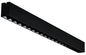 Lampa sufitowa listwa czarna Azzardo AZ5669 Linelio Points 120 CCT Dimm LED 40W 3000/4000/6000K 120cm