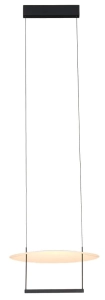 Lampa wisząca nowoczesna biała/czarna Azzardo AZ5636 Portofino 42 LED 23W 3000K