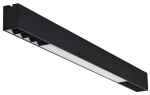Lampa sufitowa listwa czarna Azzardo AZ5662 Linelio Mix 120 CCT Dimm LED 40W 3000/4000/6000K 120cm