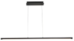 Lampa wisząca podłużna czarna Azzardo AZ5766 Alamo Pendant 120 3-step Dimm LED 21W 3000K
