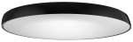 Czarny okrągły plafon ledowy Azzardo AZ2744 Cortona LED 50W 3600LM 4000K 55cm