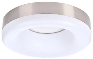 Satynowy okrągły plafon ledowy Azzardo AZ2946 Ring LED 18W 3000K 37cm