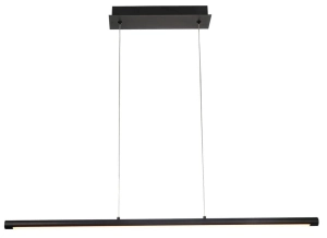 Lampa wisząca podłużna czarna Azzardo AZ5764 Alamo Pendant 90 3-step Dimm LED 16W 3000K