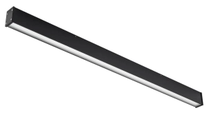 Czarna podłużna wodoodporna lampa sufitowa ledowa listwa 150cm Nowodvorski 11362 Outline 50W 3000K IP44