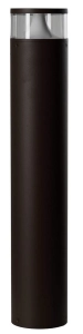 Słupek oświetleniowy czarny/przezroczysty Azzardo AZ5846 Sill IP54 LED 9W 3000K