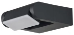 Lampa ogrodowa kinkiet na elewację ciemny szary IP65 Azzardo AZ6322 Frame Wall V2 LED 8W