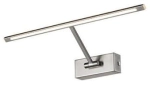 Satynowy kinkiet obrazowy galeryjka Azzardo AZ2646 Monalisa LED 8W 3000K CRI90 45,5cm