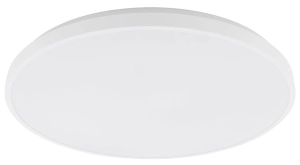 Biały okrągły płaski plafon łazienkowy Nowodvorski 10979 Agnes Round LED 32W 3000K IP44 49cm