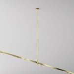 Mosiężny uchwyt do szynoprzewodów magnetycznych Flarity Maytoni TRA159C-S1-BS H74,5cm