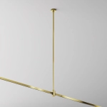 Mosiężny uchwyt do szynoprzewodów magnetycznych Flarity Maytoni TRA159C-SL1-BS H80,6cm
