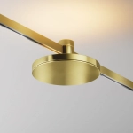 Mosiężna okrągła lampa magnetyczna do szynoprzewodów Flarity Maytoni TR152-1-7W2.7K-BS-DE Plato LED 7W 2700K 120stopni D12cm