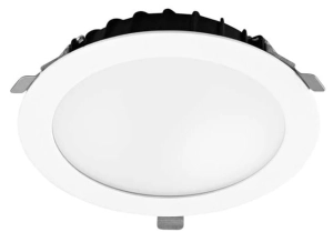 Okrągła biała lampa podtynkowa Leds C4 90-2899-14-M3 Vol LED 18,1W 3000K 81stopni IP54 20,5cm