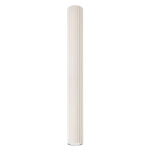 Beżowa lampa sufitowa tuba spot karbowana Sollux Lighting SL.1591 Karbon GU10 60cm x 6,5cm