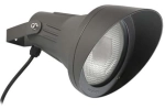 Czarny zewnętrzny reflektor do przykręcenia Ogrodowa Leds C4 05-9789-Z5-37 Esparta E27 IP66