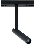 Czarny smukły reflektor na szynę magnetyczną Multiline Oxyled 899953 Lugo LV L 7W 4000K 24stopnie Dali nóżka 200mm