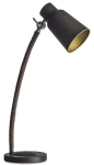 Brązowa lampa biurkowa Leds C4 10-4755-CI-23 Funk E27 51,3cm