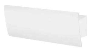 Biały prostokątny kinkiet ścienny Leds C4 05-5964-14-M1 Duna LED 34W 3000K 35cm