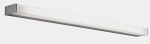 Chromowany podłużny kinkiet łazienkowy nad lustro Leds C4 05-1507-21-M1 Toilet Q LED 11,7W 3000K IP44 58cm