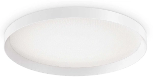 Biały plafon łazienkowy lampa sufitowa Ideal Lux 270302 Fly pl d60 3000K LED 53W 60cm