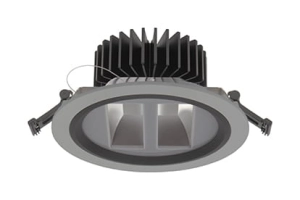 Lampa podtynkowa okrągła Cora Lighting Sheriff Z Batwing - do konfiguracji