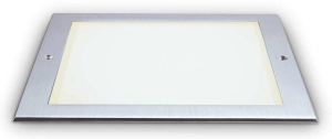 Kwadratowa lampa zewnętrzna do wbudowania Ideal Lux 325675 Taurus pt d13 wide square LED 11W 3000K