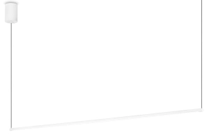 Długa biała lampa wisząca smukła listwa na linkach Ideal Lux 285085 Essence sp d126 LED 20W 3000K 126cm