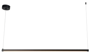 Czarna lampa wisząca listwa ledowa 120cm Step Into Design ST-8960-L120 black Beam-120 LED 13W 3000K