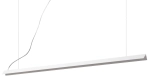 Biała aluminiowa lampa wisząca w kształcie litery V Ideal Lux 275369 V-line sp LED 20W 3000K