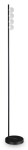 Metalowa lampa podłogowa czarna klosze cztery akrylowe kule Ideal Lux 313313 Ping pong pt4 LED 12W 3000K