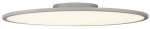 Szary okrągły płaski plafon SLV 1003043 Panel LED 43W 4000K Dali 60cm
