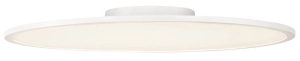 Biały okrągły płaski plafon SLV 1003040 Panel LED 43W 3000K Dali 60cm