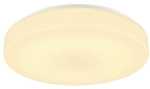 Biały okrągły akrylowy plafon ledowy SLV 1002941 Lipsy 21W 3000/4000K IP44 40cm Dali