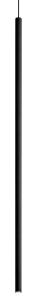 Czarna lampa wisząca długa cienka rurka metalowa Ideal Lux 300801 Filo sp1 long wire LED 3.5W 3000K 8.8cm