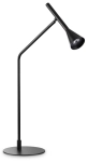 Czarna lampa stołowa metalowa z regulowanym kloszem Ideal Lux 283333 Diesis tl LED 6.5W 3000K