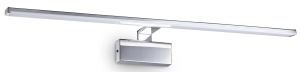 Lampa ścienna chromowana Ideal Lux 224992 Alma ap d81 LED 18W 3000k 81cm