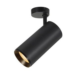 Czarna lampa sufitowa spot SLV 1004492 Numinos M LED 13W 3000K 60stopni Dali