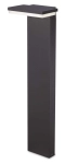 Antracytowa lampa zewnętrzna stojąca ogrodowa Ideal Lux 285559 Path pt square 3000K LED 10W