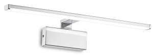 Lampa ścienna chromowana Ideal Lux 224985 Alma ap d51 LED 12.5W 3000k 51cm