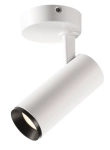 Biało czarna lampa sufitowa spot SLV 1004408 Numinos S LED 7,8W 4000K 60stopni Dali
