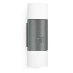 Zewnętrzna lampa ścienna kinkiet na elewację Steinel ST576202 L910 LED 9,8W 793LM 3000K IP44 czujnik ruchu zmierzchu antracyt