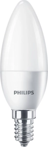 Mocna żarówka LED neutralna E14 B38 7W 806LM 4000K Philips 8719514312982
