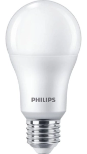 Średnio mocna żarówka LED ciepła E27 A60 8W 806LM 3000K Philips 8720169169135