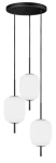 Lampa Wisząca UMMO EM0322P3 EPLI MINI 3P 3xG9 czarny
