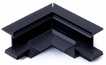 Czarny łącznik 90stopni  typ B mechaniczny Microline Oxyled 703120