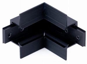 Czarny łącznik 90stopni  WEW typ B mechaniczny Microline Oxyled 703168