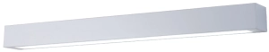 Biały długi płaski kinkiet łazienkowy prostokąt Light Prestige GS-LWA-18W WH Ibros XL LED 18W 4000K IP44 120cm