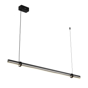 Lampa wisząca podłużna czarna listwa 120cm Step Into Design ST-DN1620-120 BLACK Lovely LED 11W 3000K