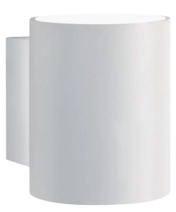 Kinkiet lampa ścienna tubka biała Light Prestige LP-106/1W WH Oregon G9 11x8cm